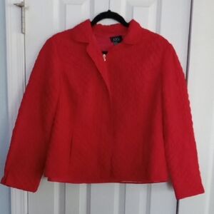Vintage RQT Vibrant Red Women's Blazer